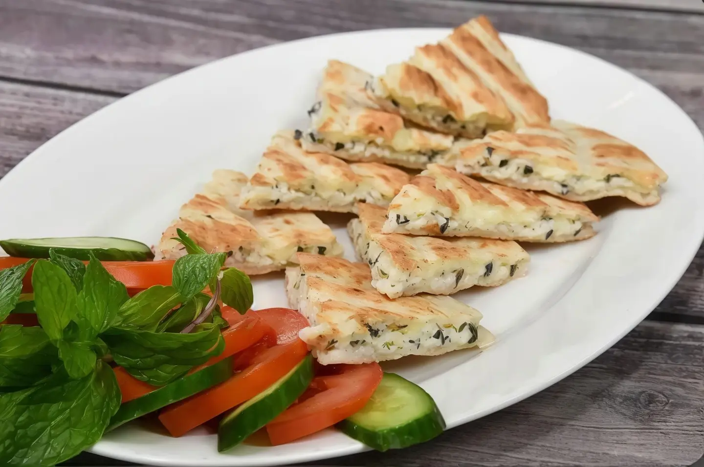 زعتر بالخضار