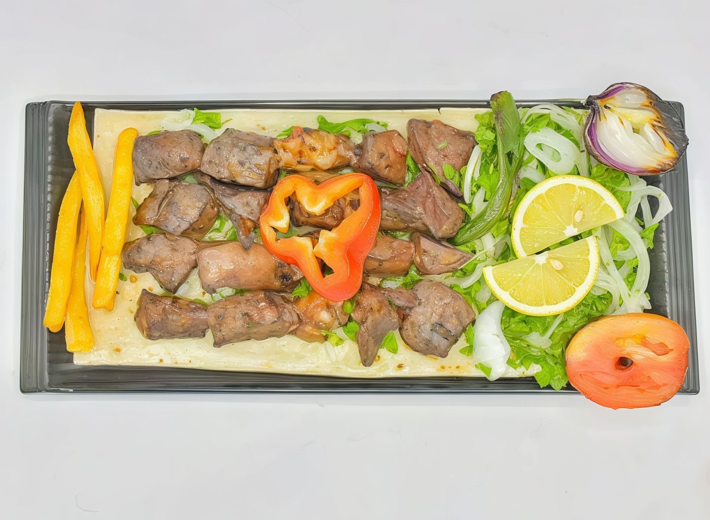 كبدة طازجة - وسط