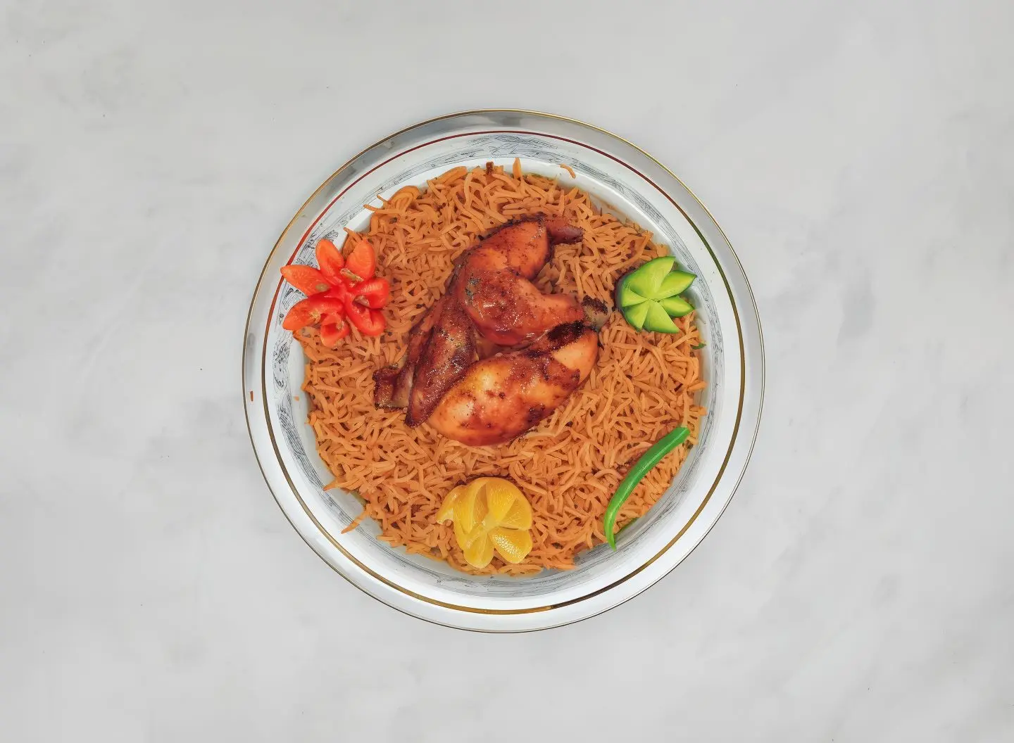 ربع دجاج شواية