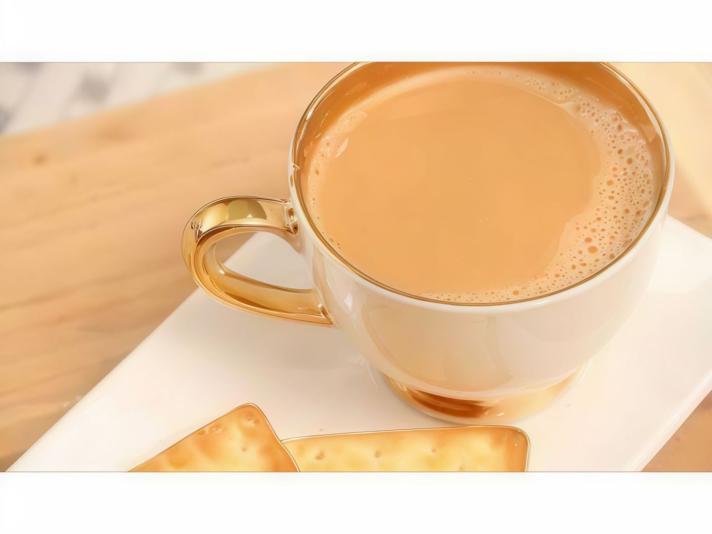 شاي بالحليب