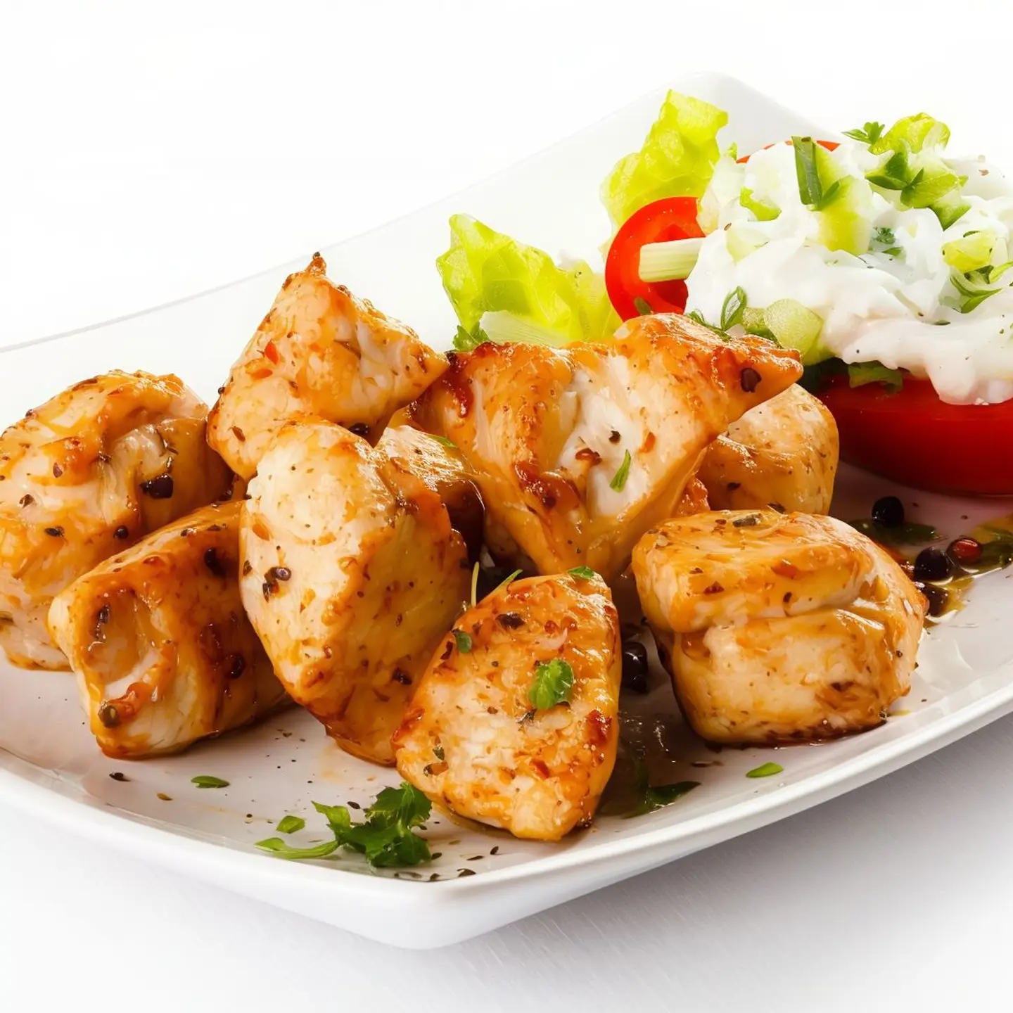 صحن شيش طاووق