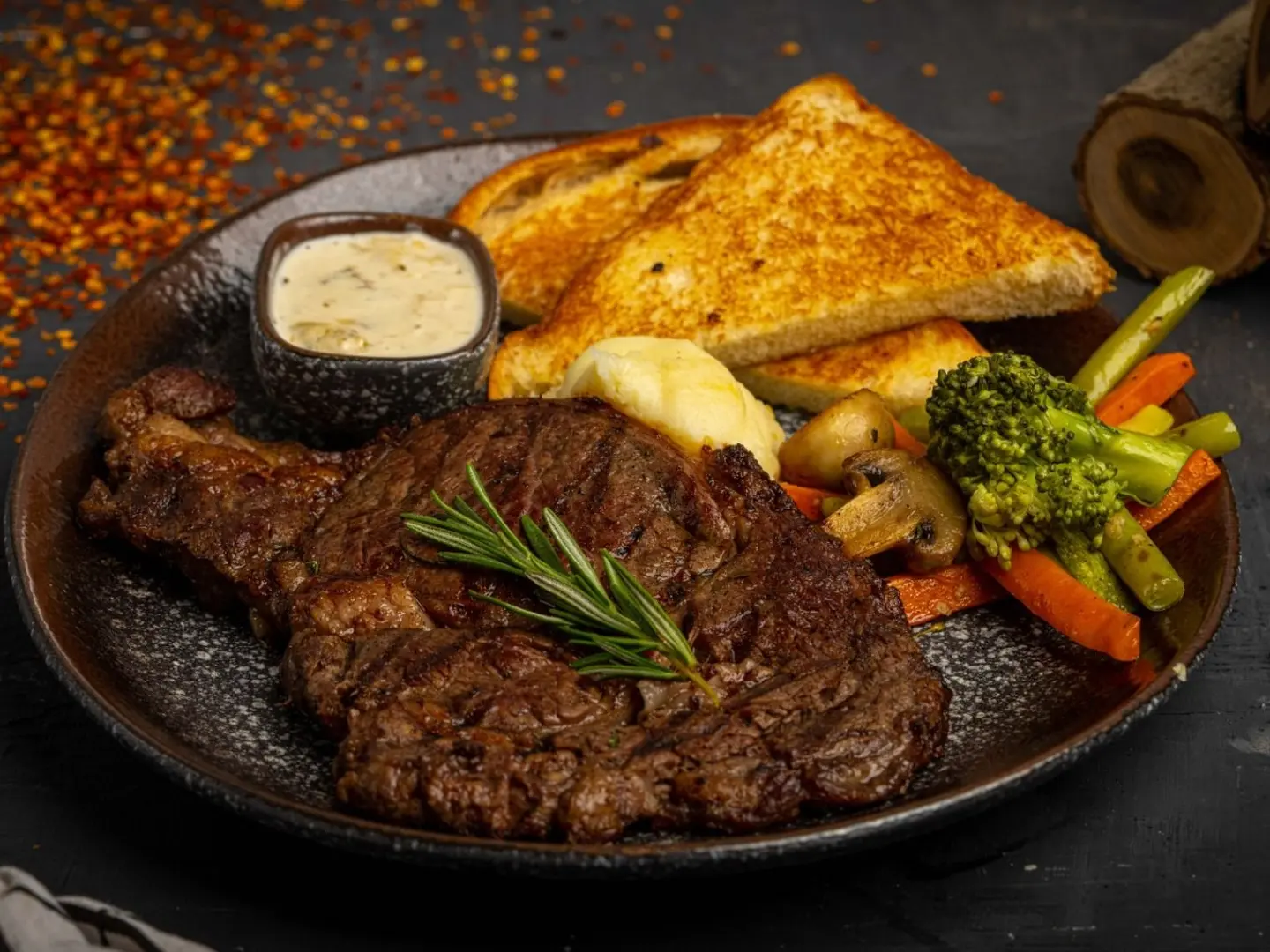 رايب اي استك لحم