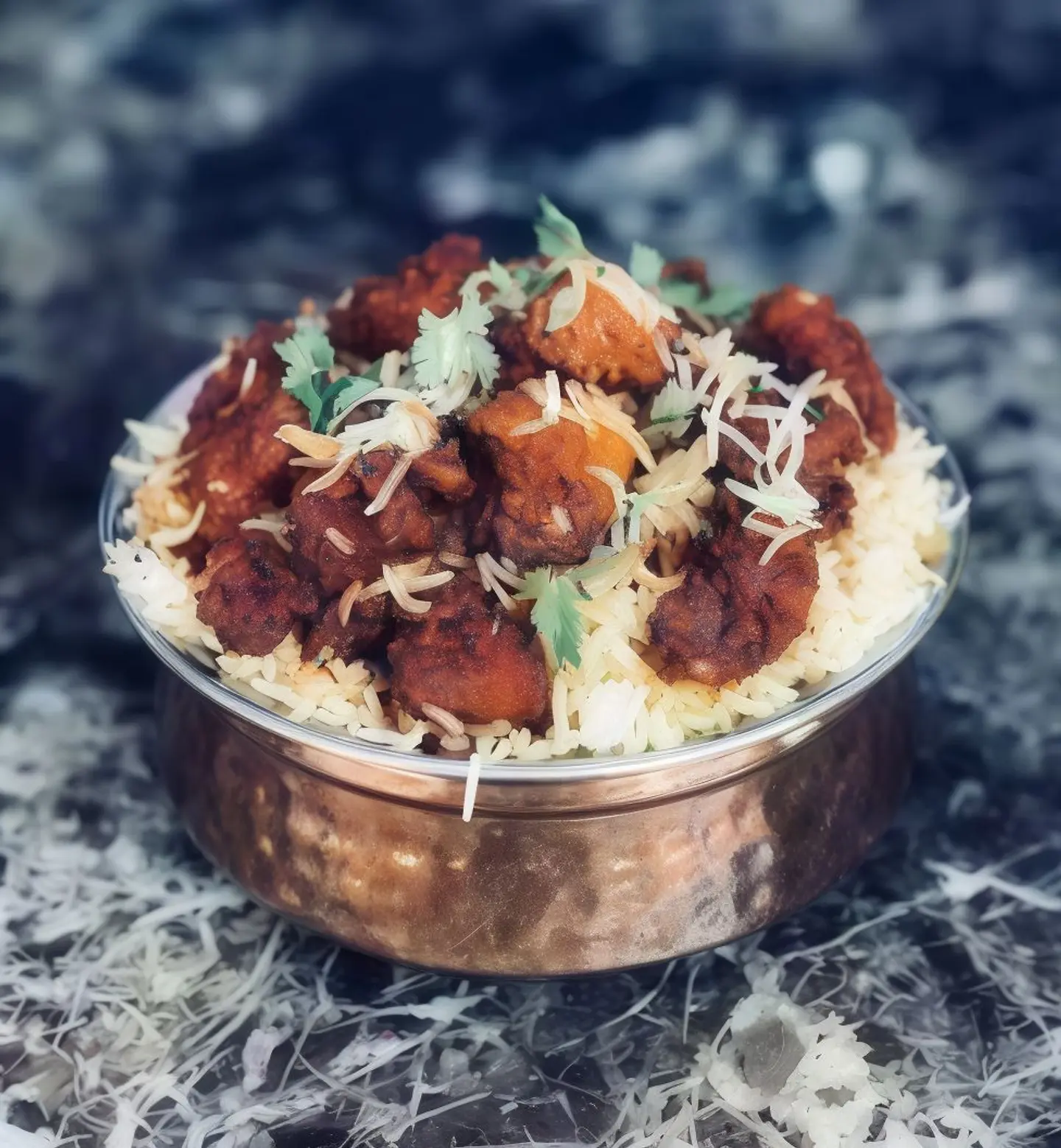 Chicken 65 Briyani