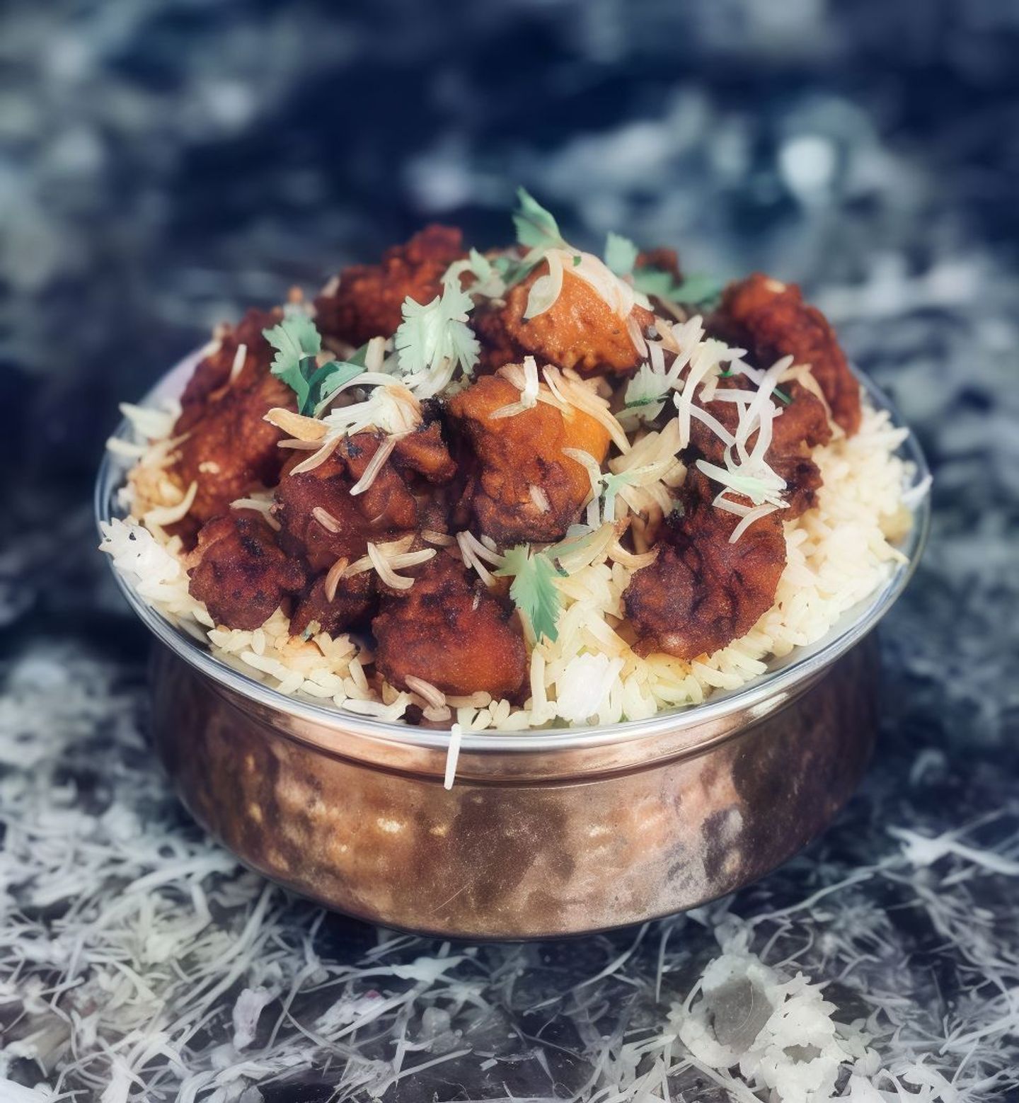 دجاج 65 برياني