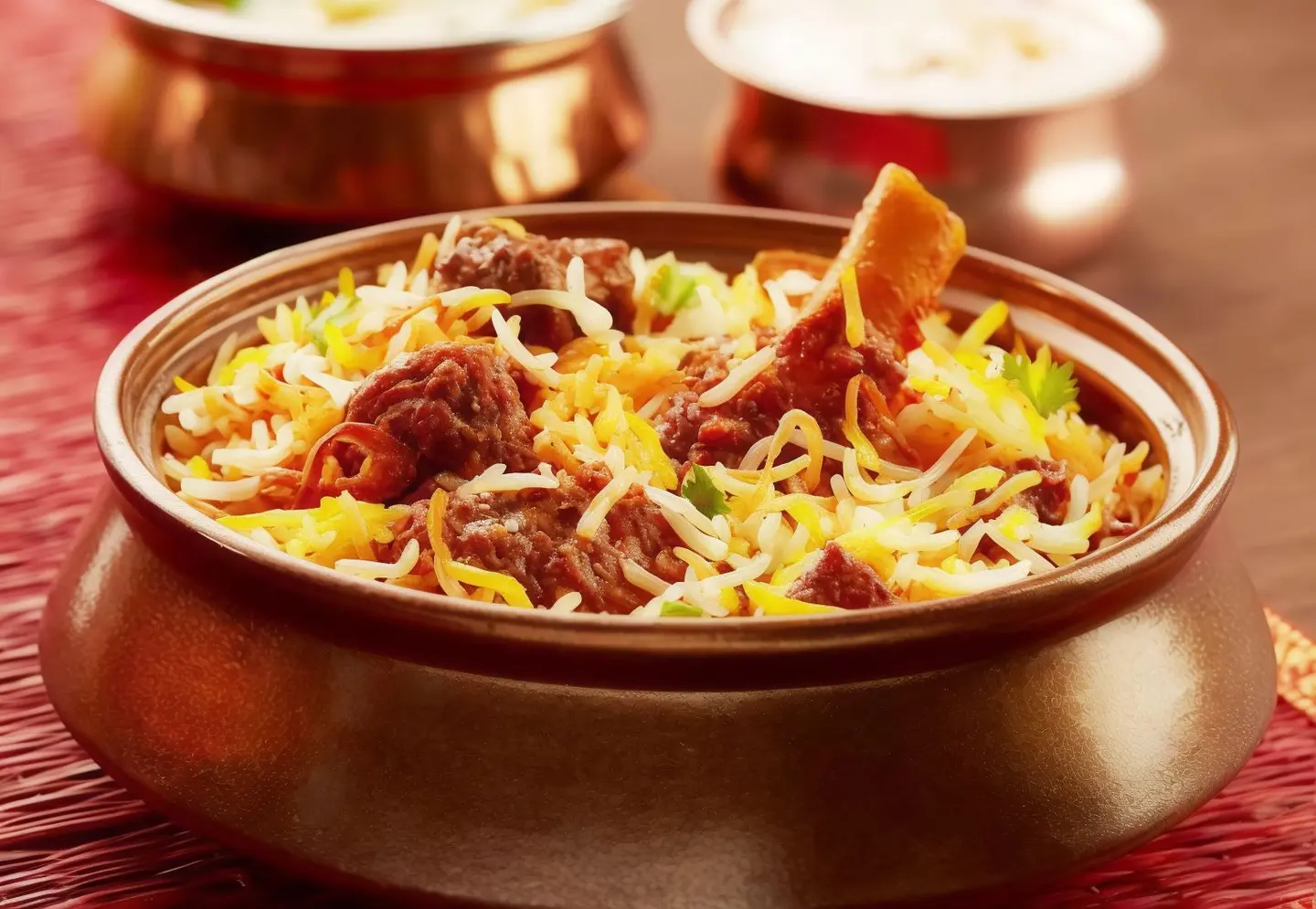 Hyderabadi Dum Mutton Briyani