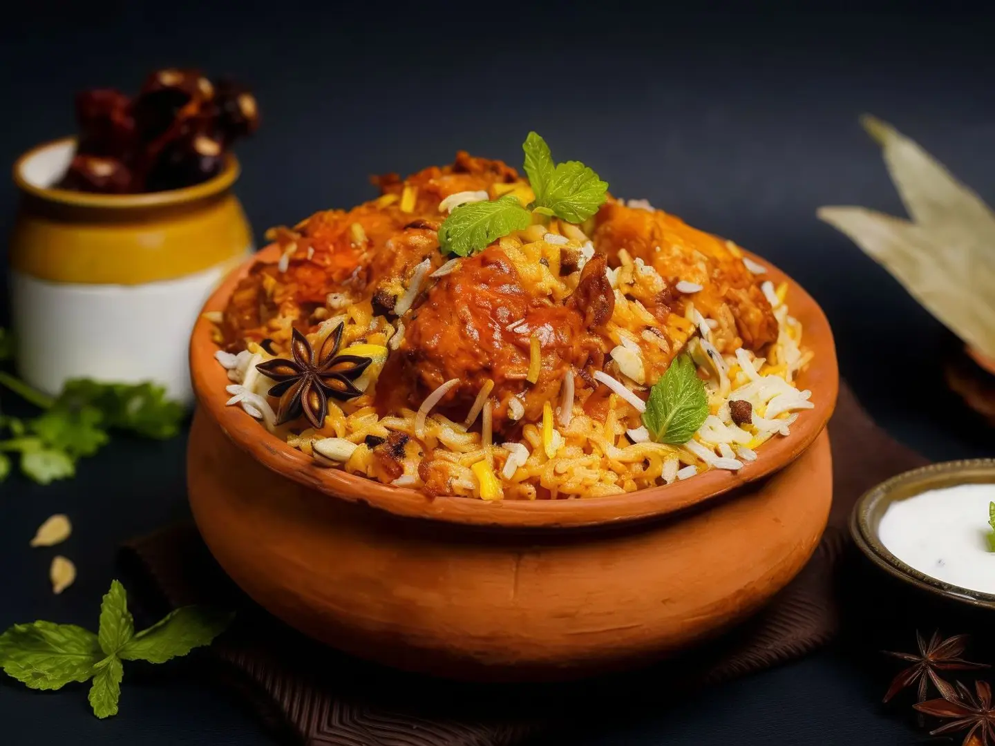 Chicken Handi Briyani