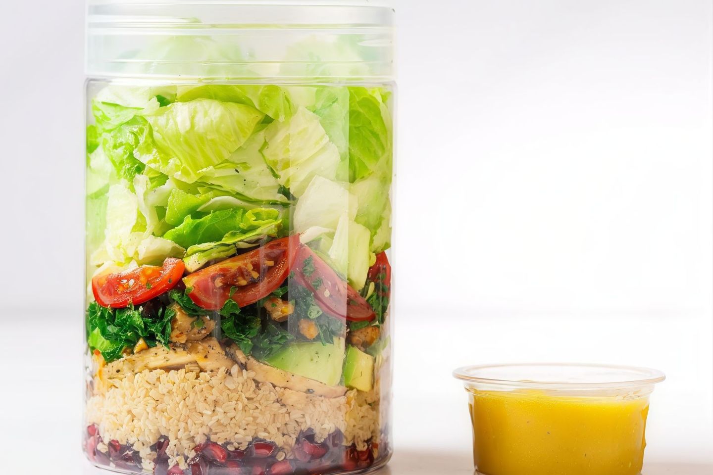 Grilled Chicken Avocado Salad   Jar - Grilled Chicken Avocado Salad