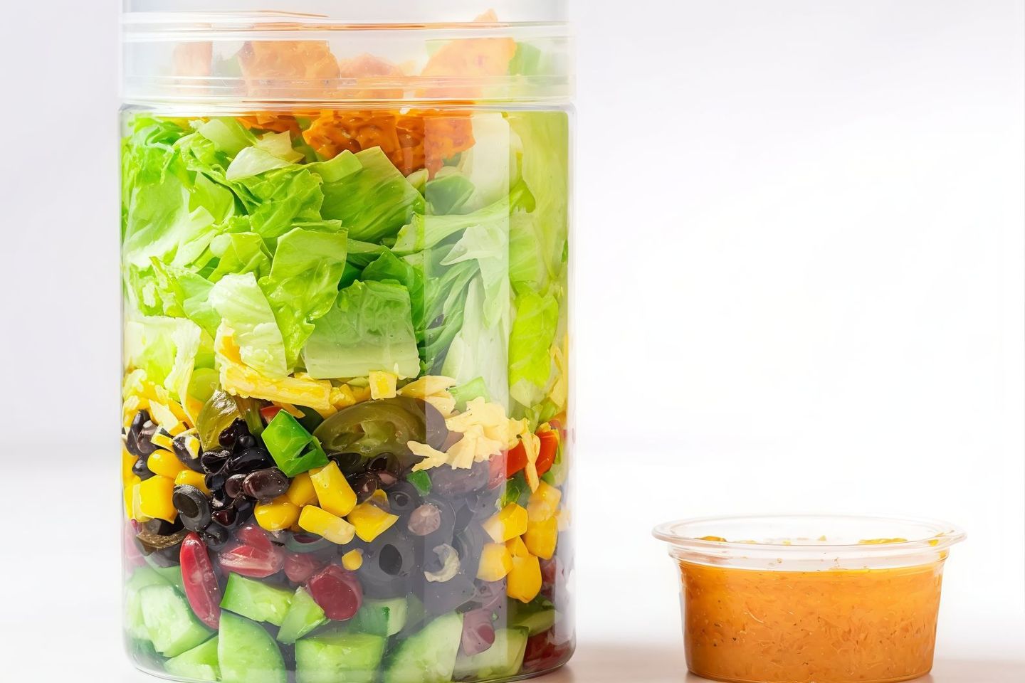 Mexican Salad Jar