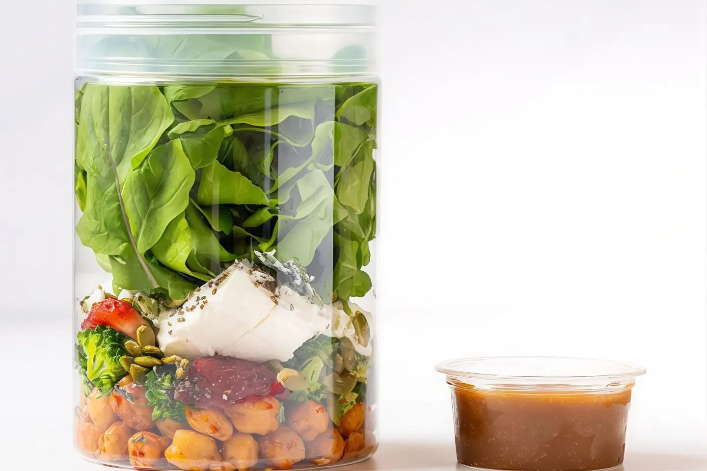 Lab's Rocca Salad Jar