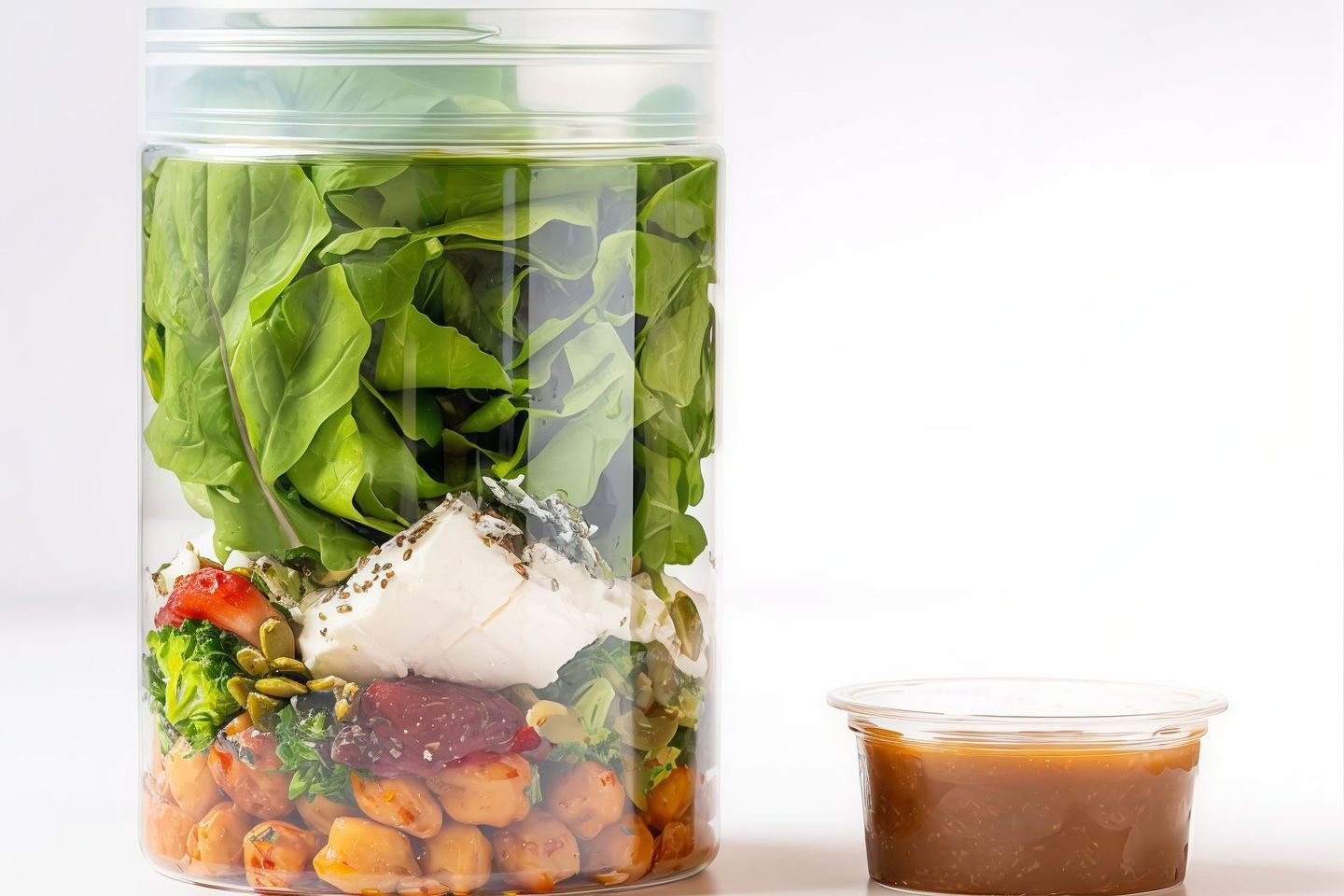 Lab's Rocca Salad Jar