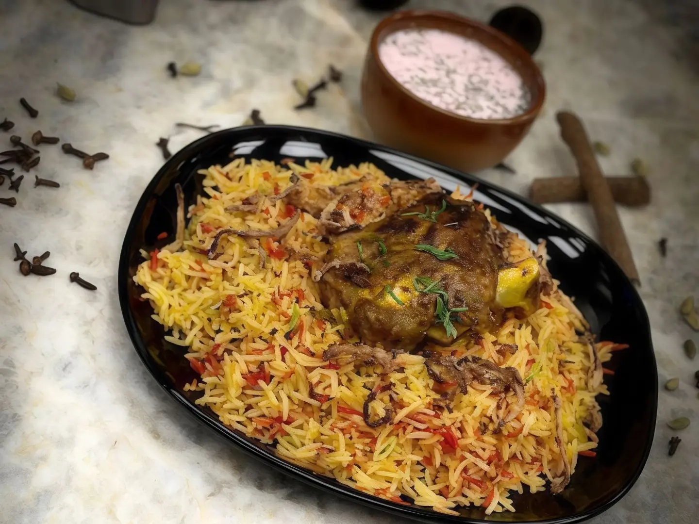 برياني لحم