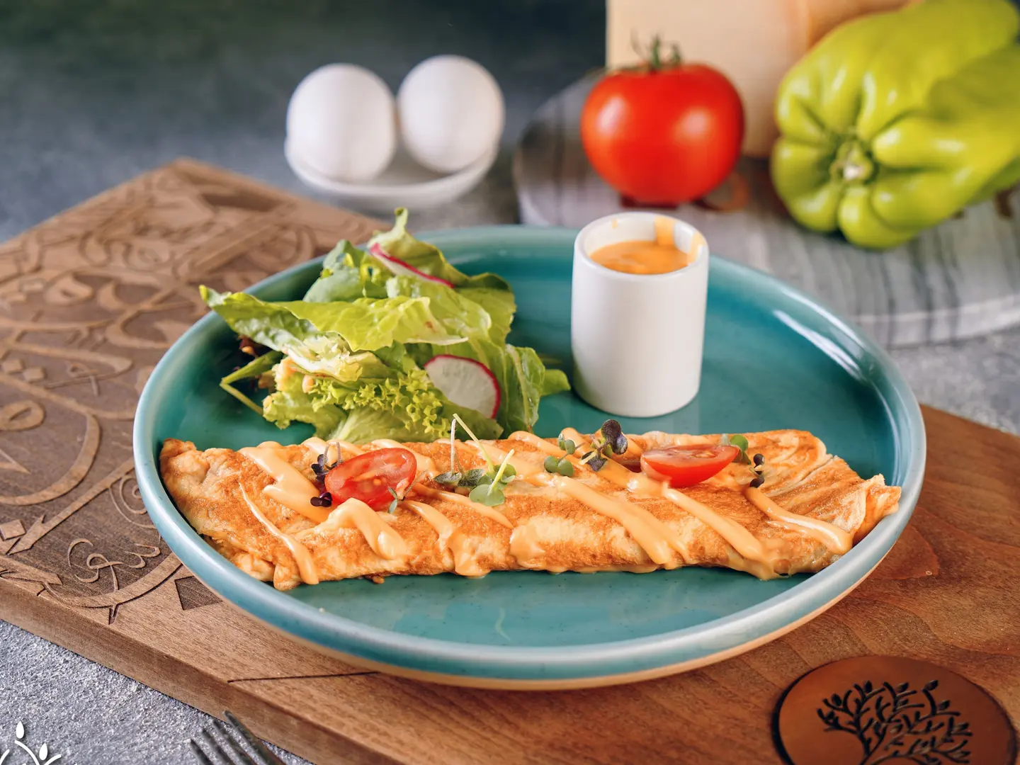 Four Cheese Omelette