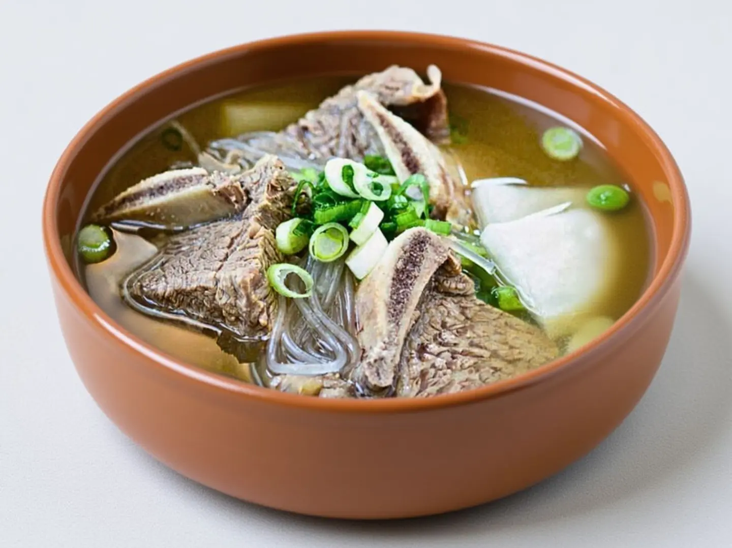 شوربة لحم ضلوع بقري