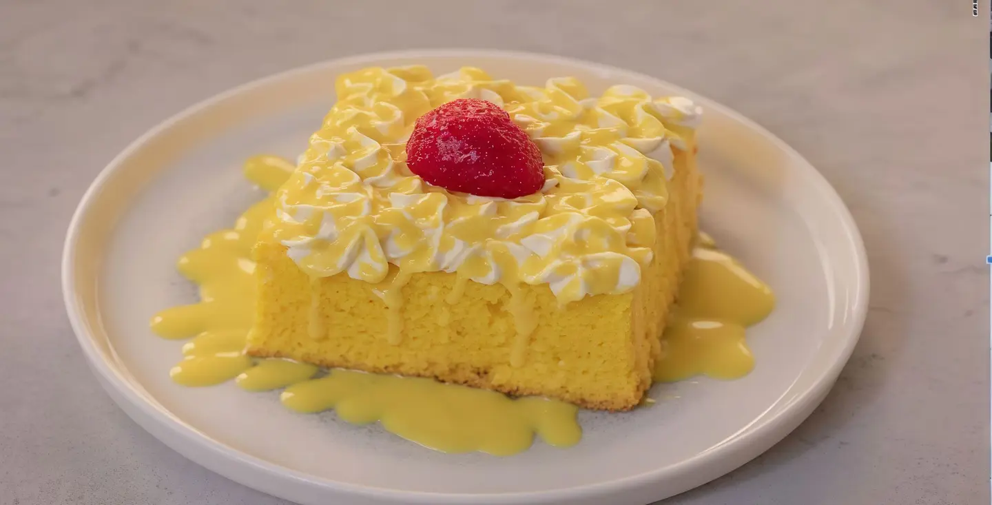 كيكة الزعفران