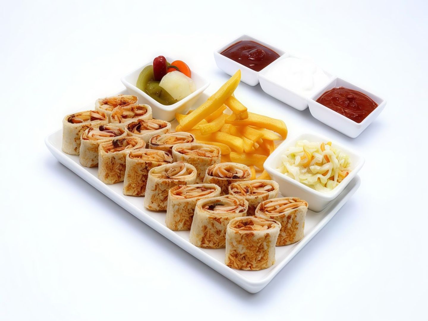 Double Arabic Dish
