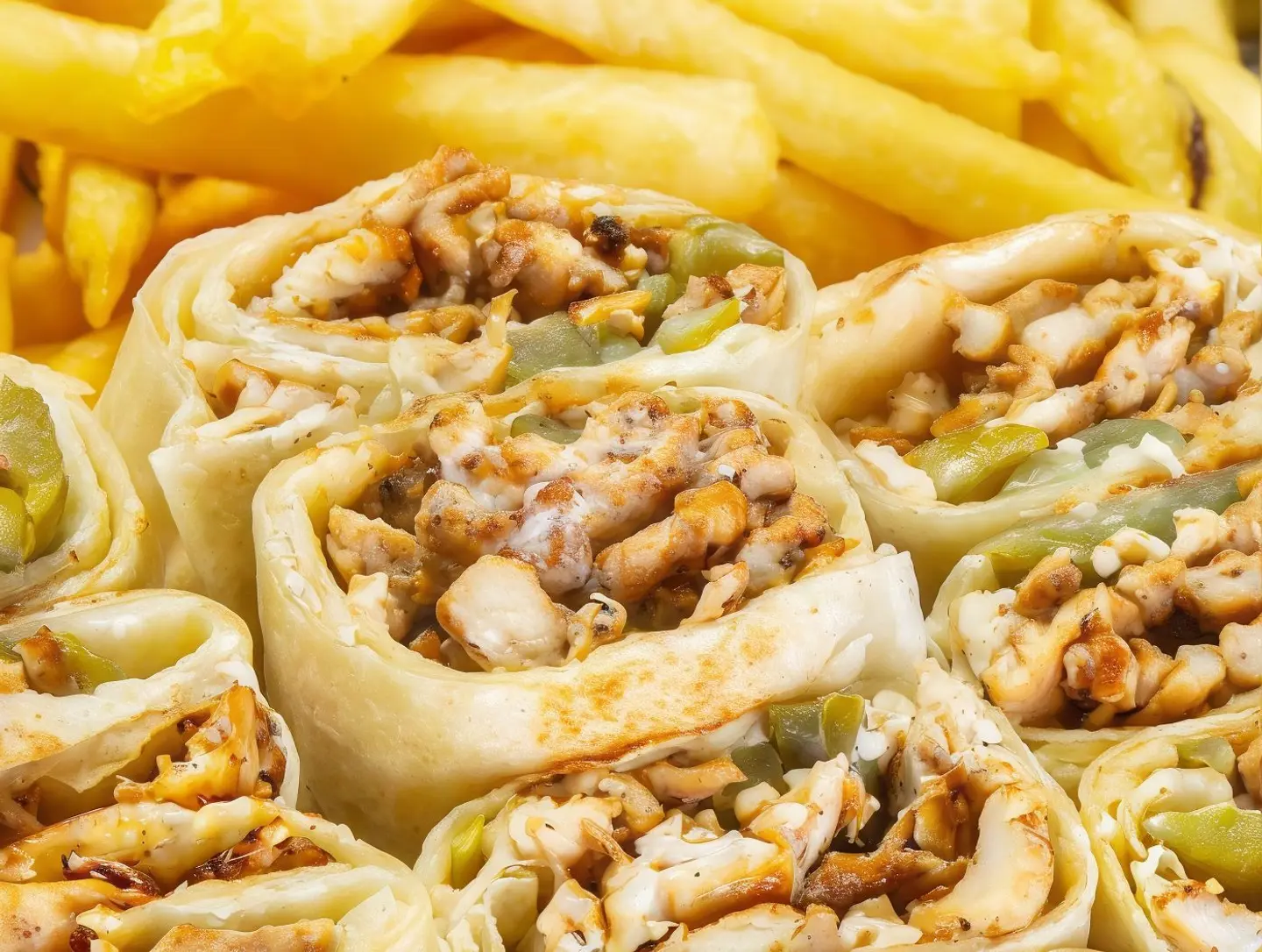 صحن شاورما كومبو