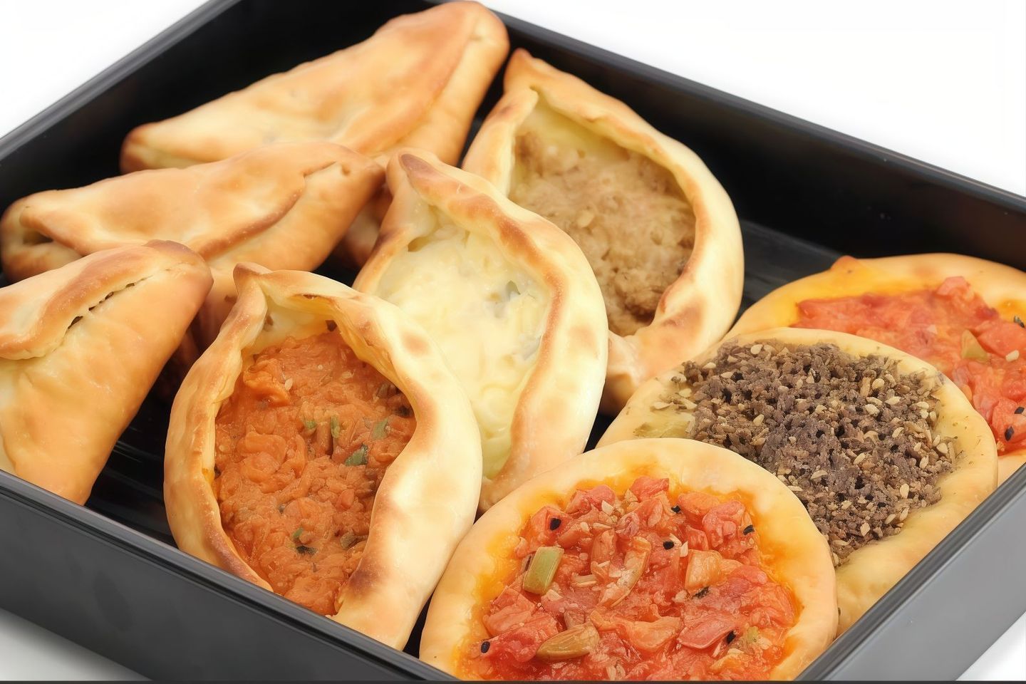صحن  فطائر ميني - وسط