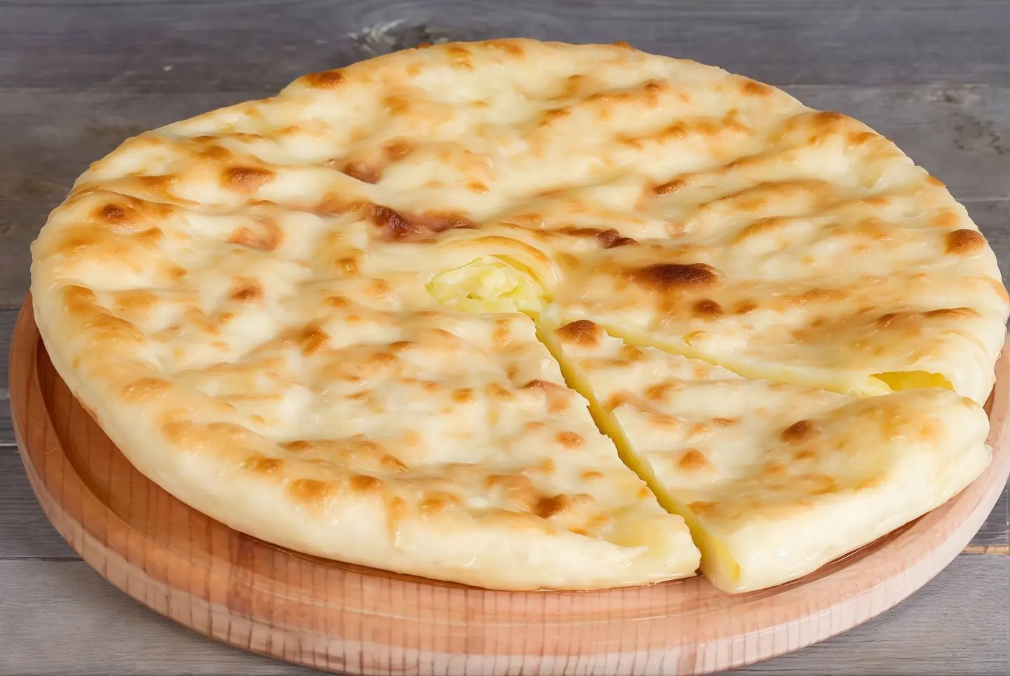 فطيرة جبن سائل دجاج