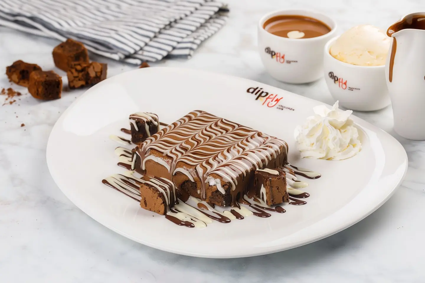 Triple Chocolate Brownies