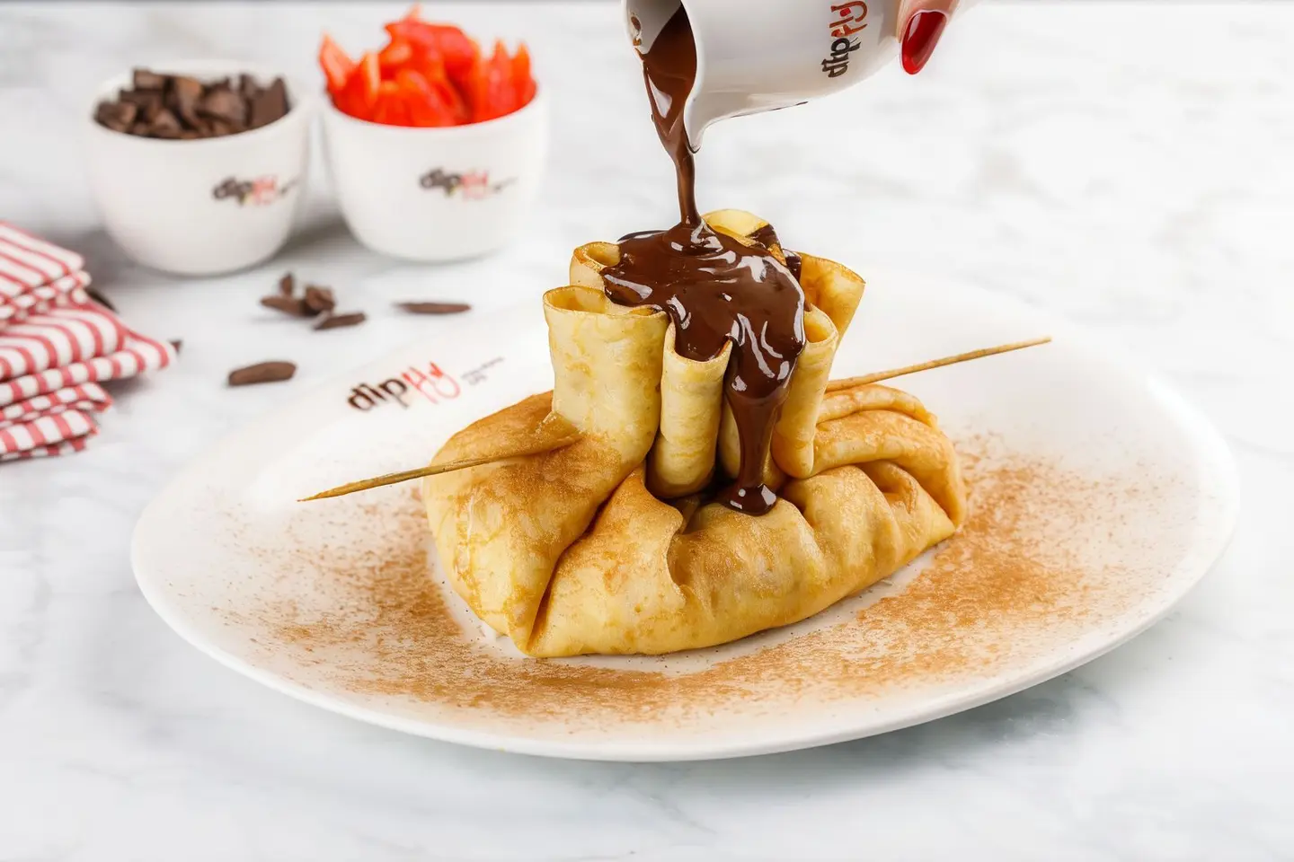 Cinnamon Pouch Crepe