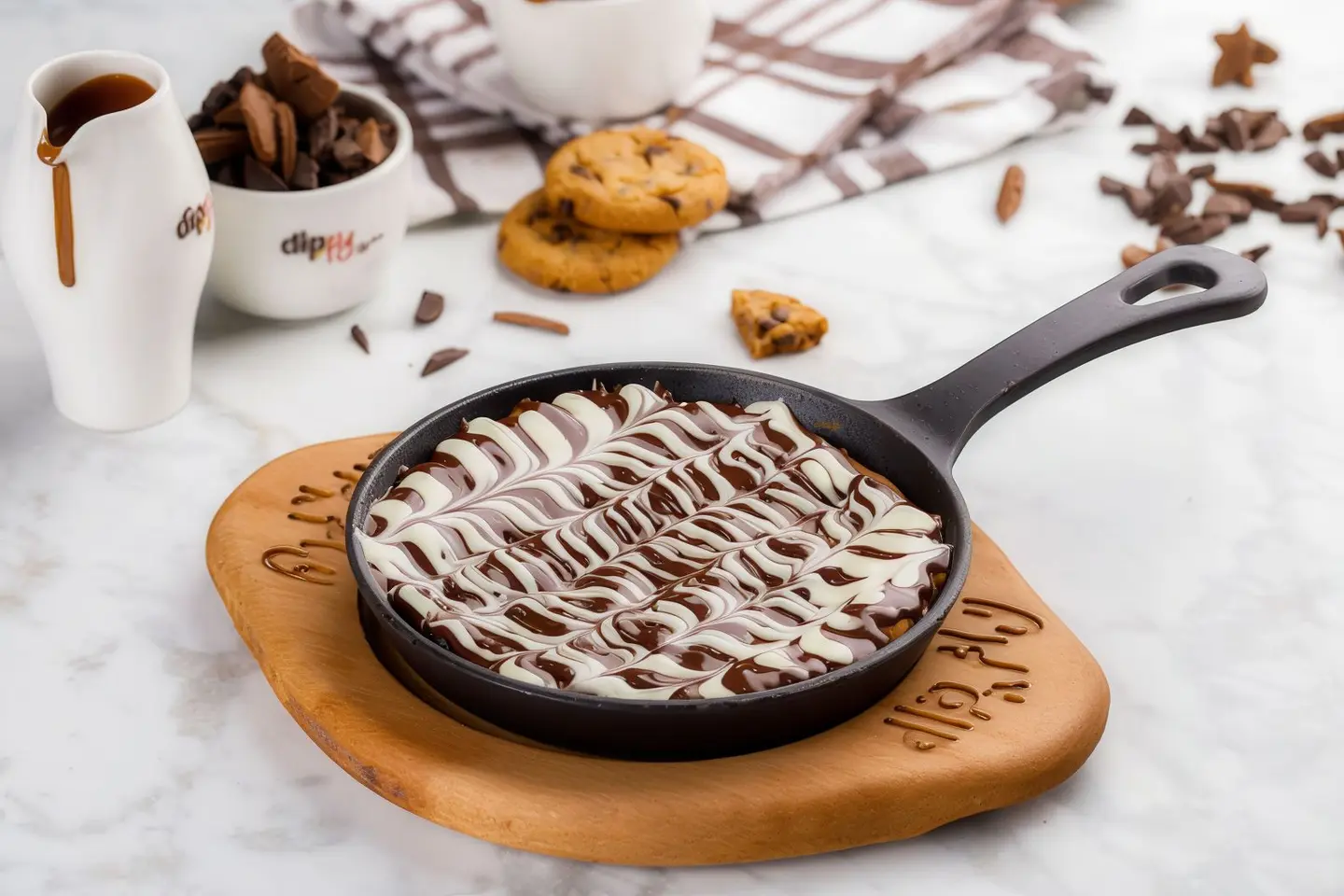 Triple Chocolate Cookies