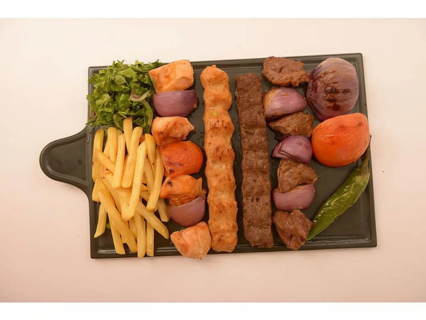 صحن مشوي مشكل