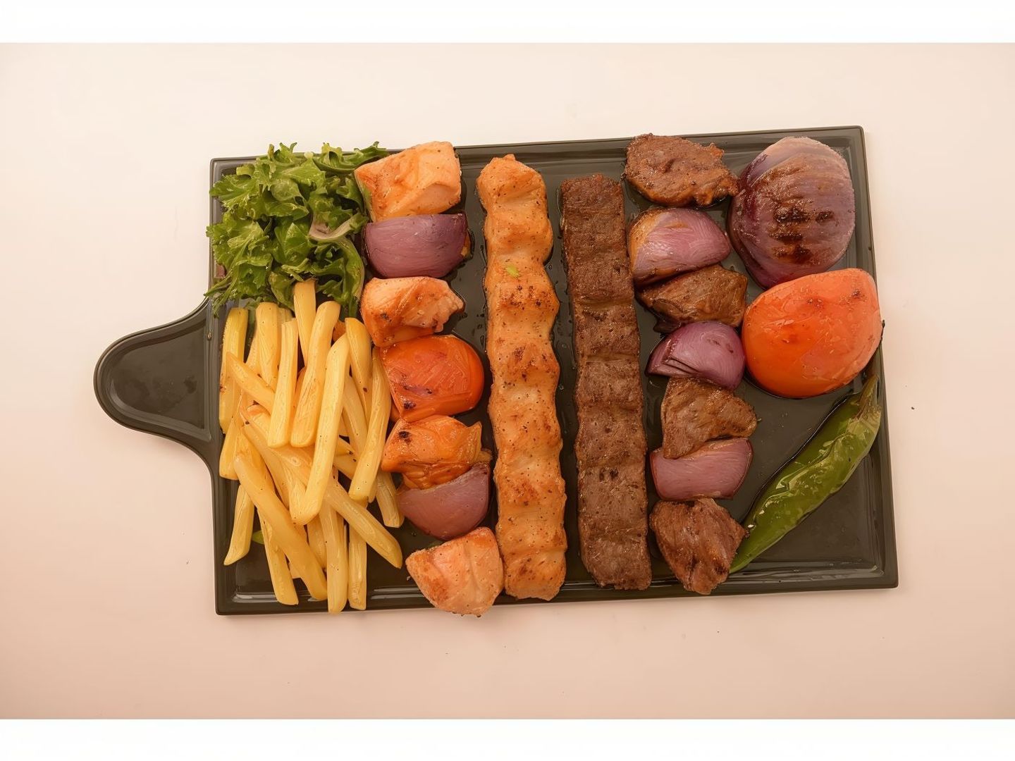 صحن مشوي مشكل