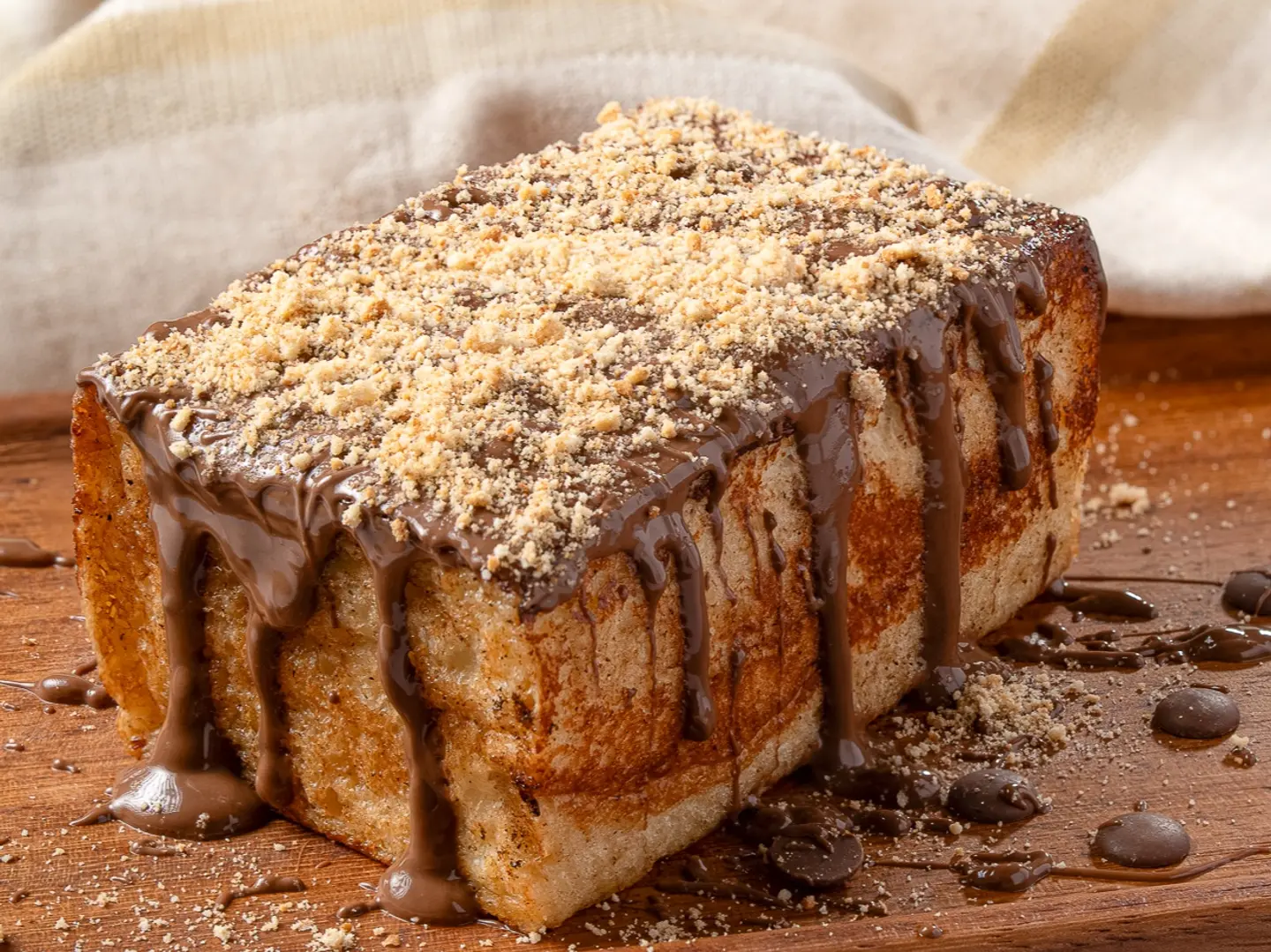 فرنش توست شوكلاتة كرنش