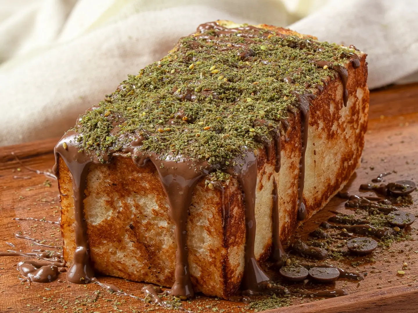 فرنش توست شوكلاتة وزعتر