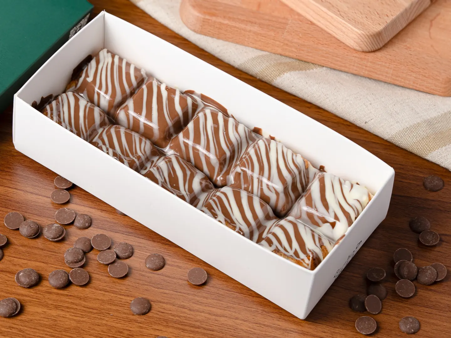 ميني وافل شوكولاته بلجيكي