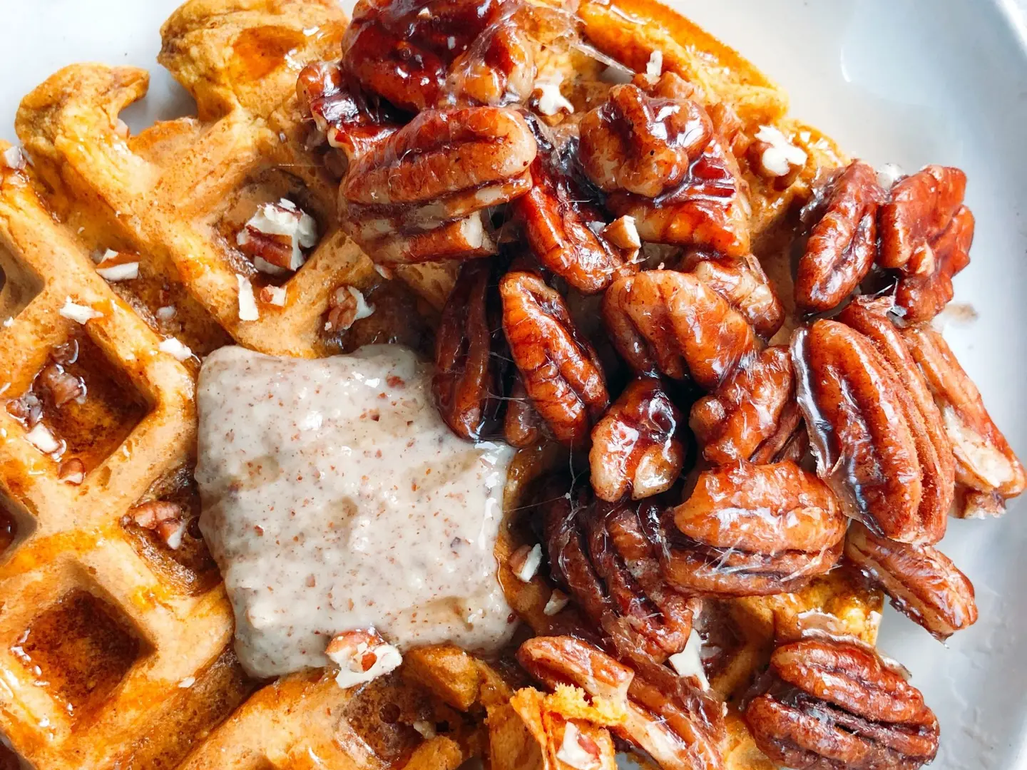 Waffle Pecan