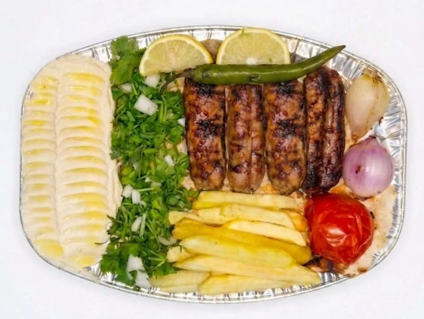 Kebab Tarab Nafar - 3 Asyakh With Rice