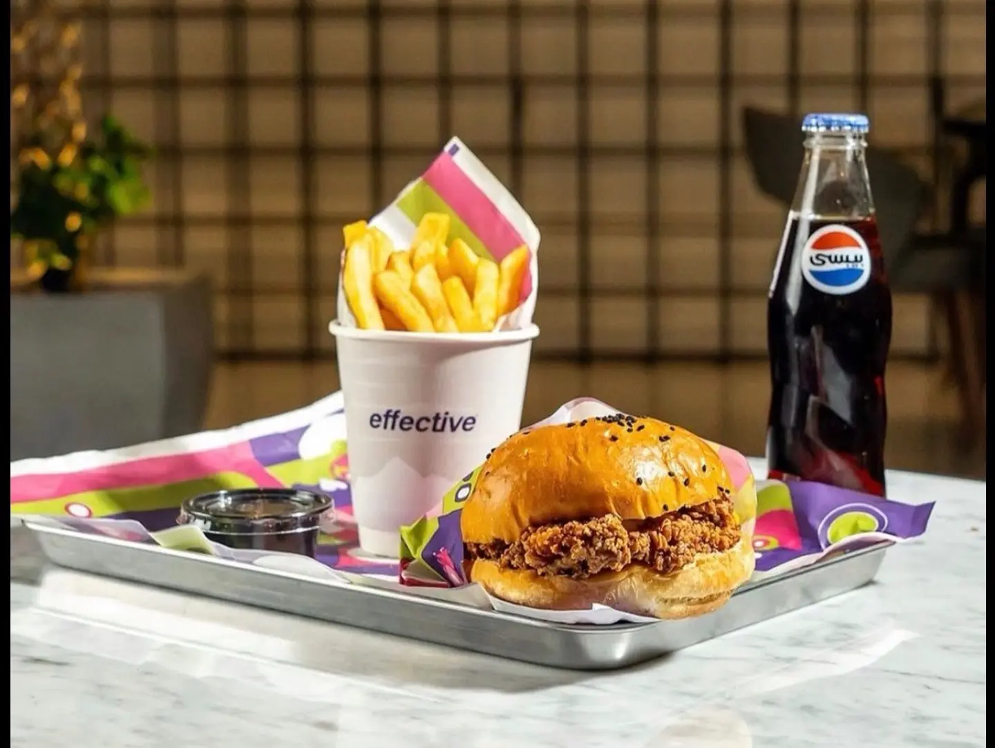 Chicken Burger Meal
