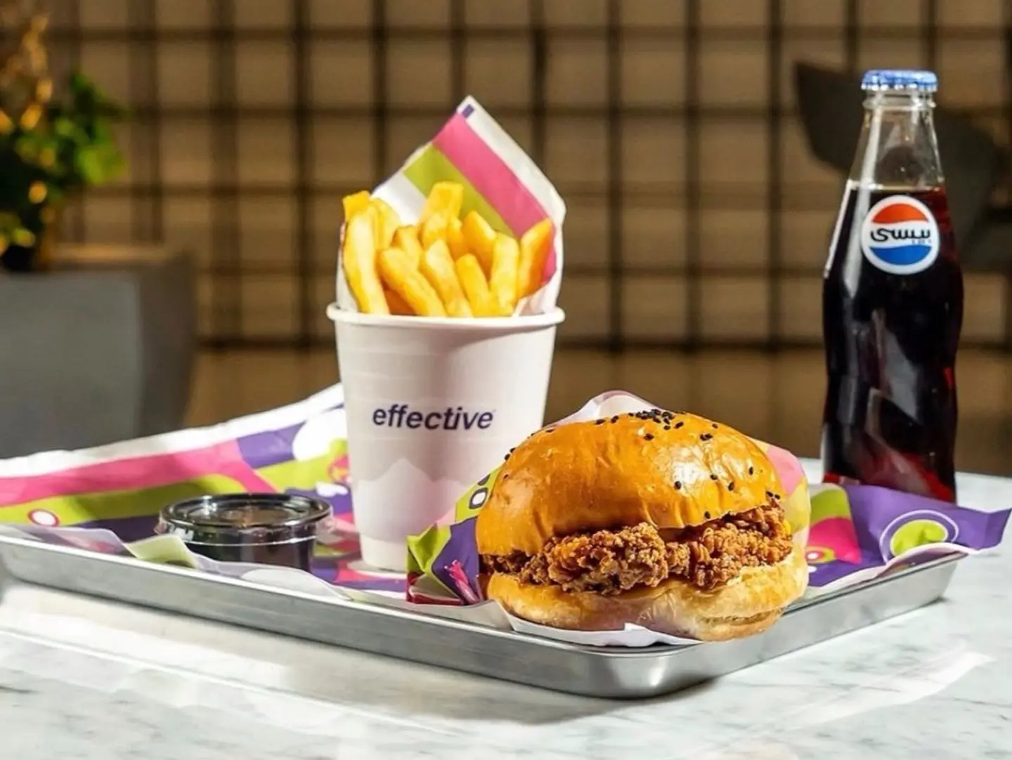 Chicken Burger Meal