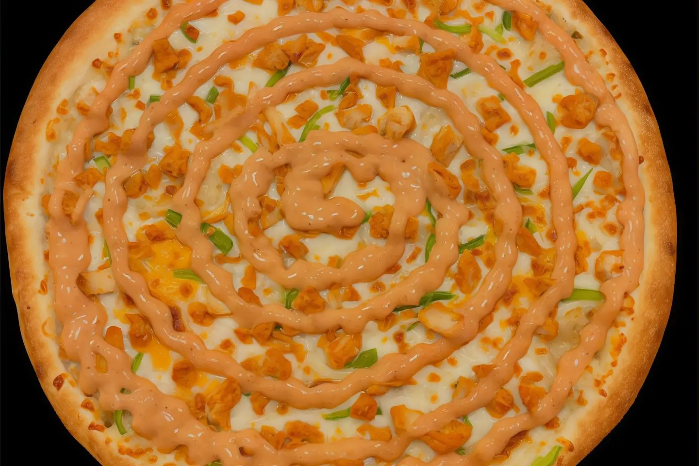 Dynamite Chicken Pizza