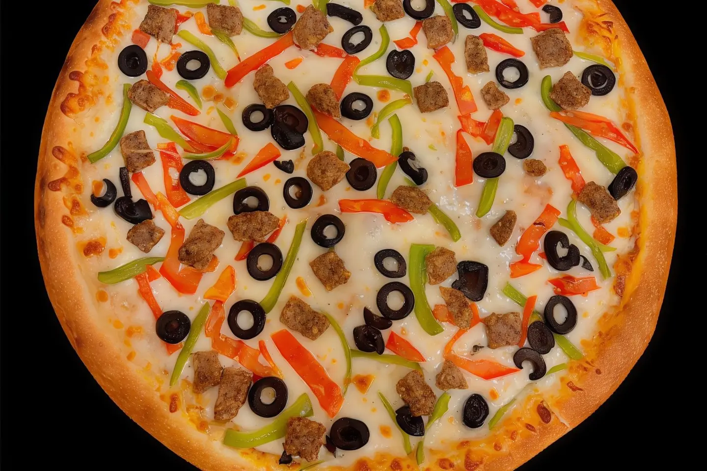 Meat Burger Pizza