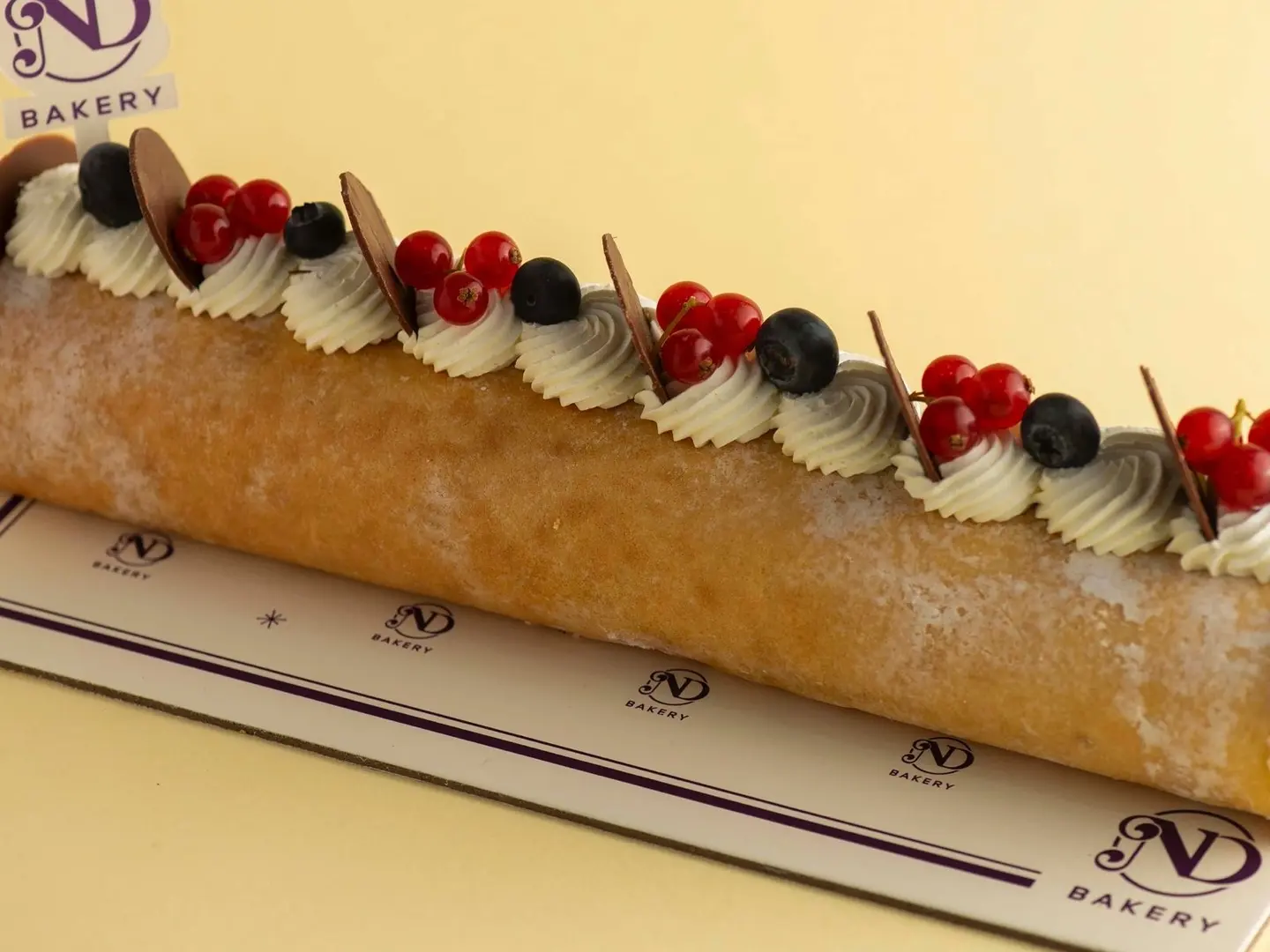 Chocolate Filled Cake Roll