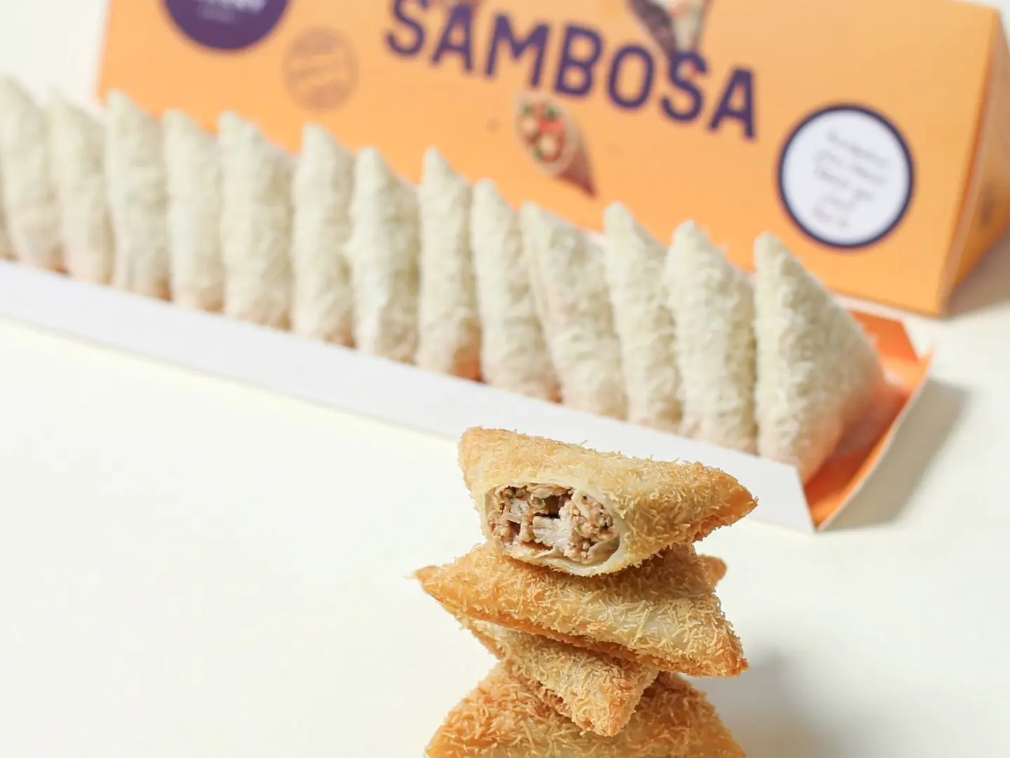 Chicken Samosa With Mixed Cheese