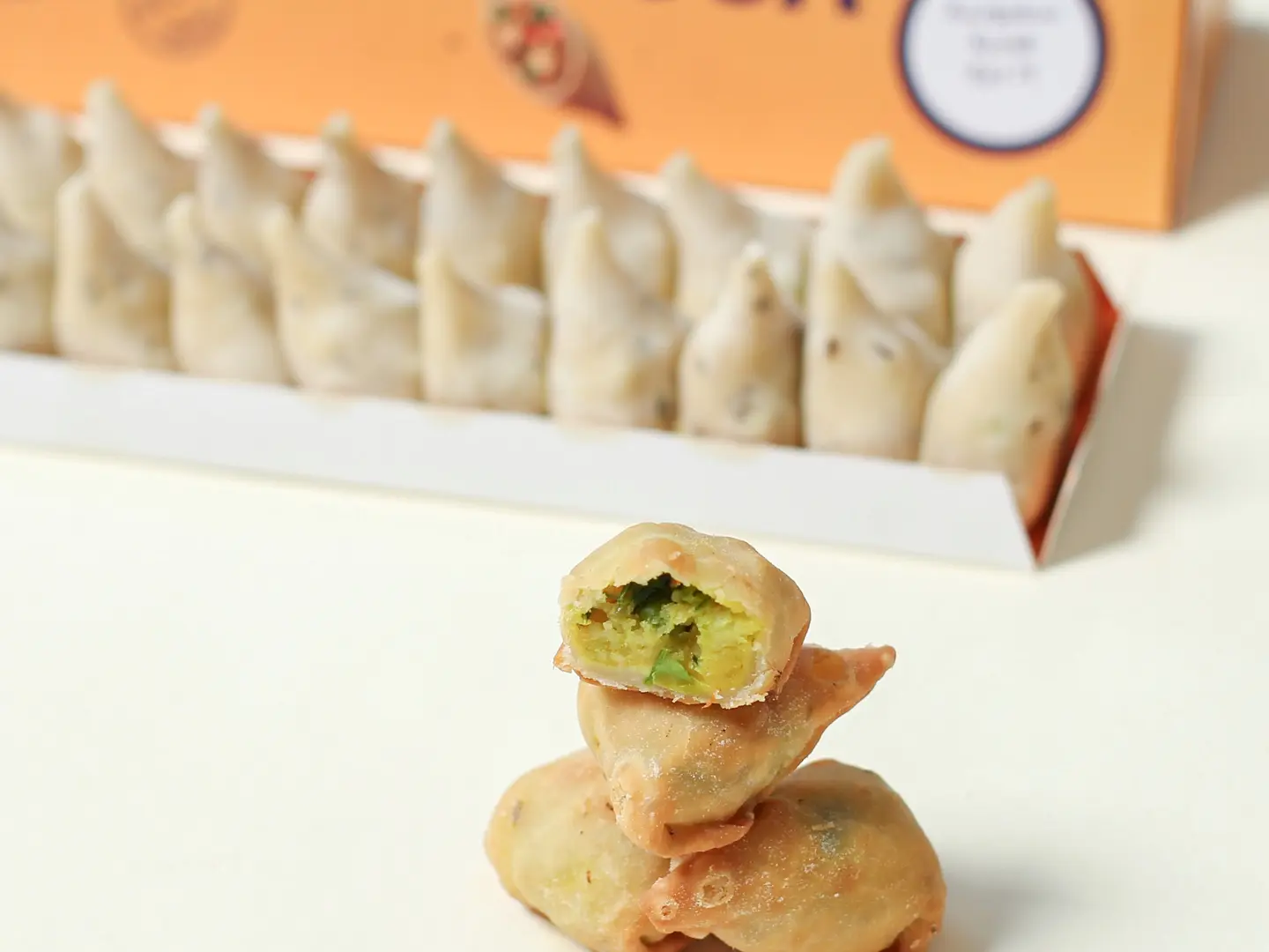 Frozen Indian Samosas