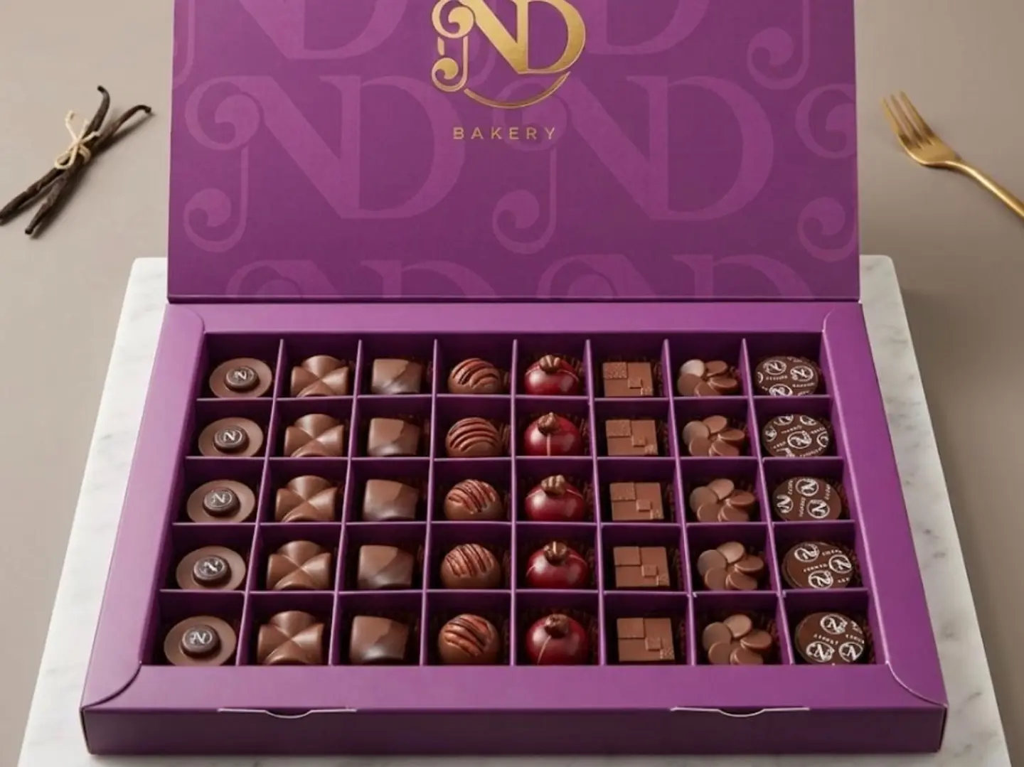 40 Piece Chocolate Box