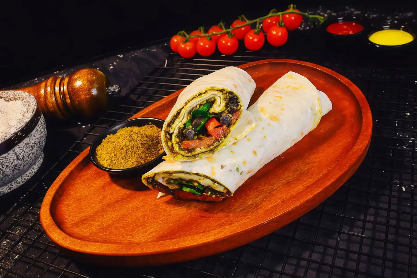 زعتر بالخضار