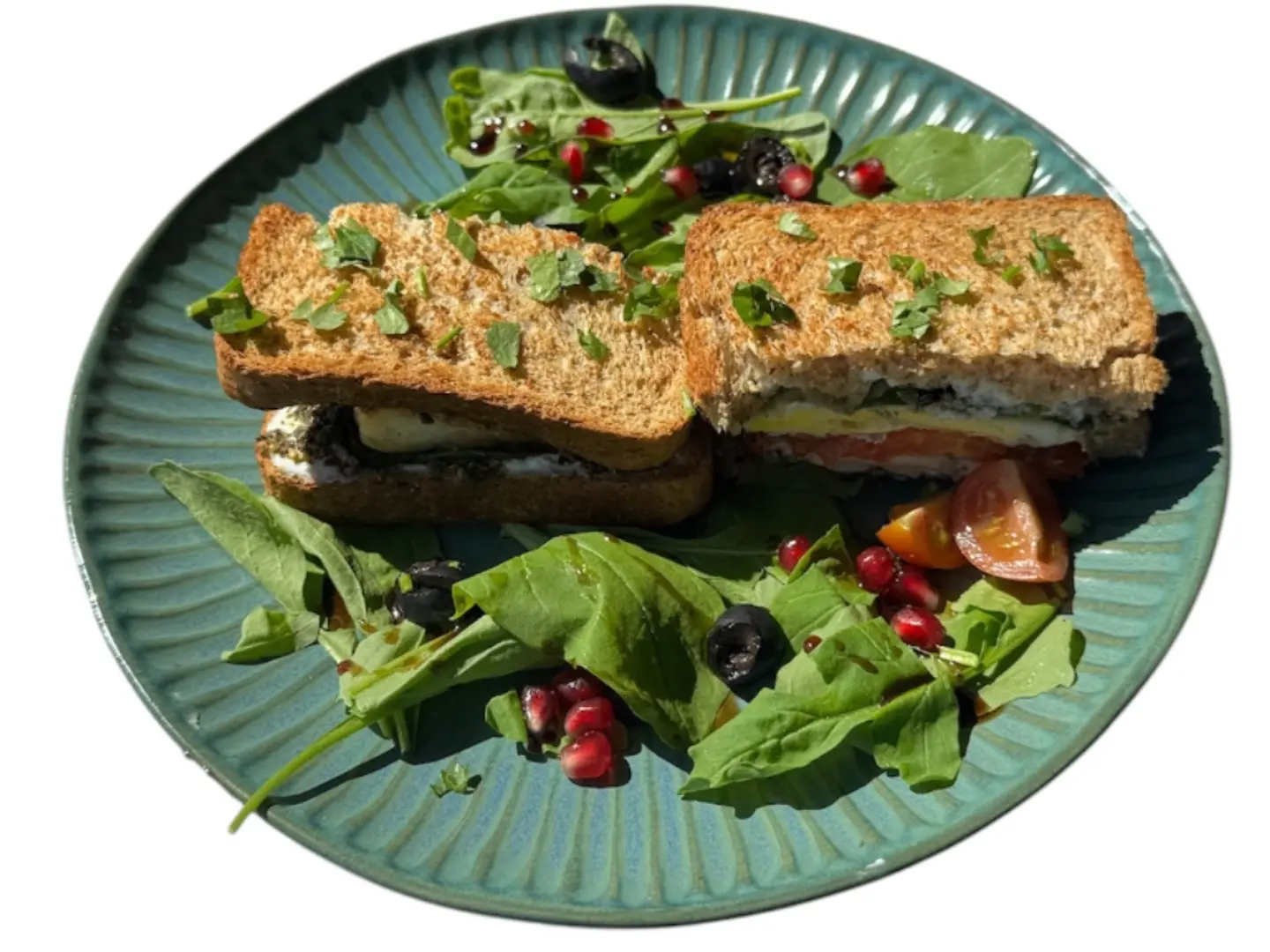 Grilled Halloumi Zatat