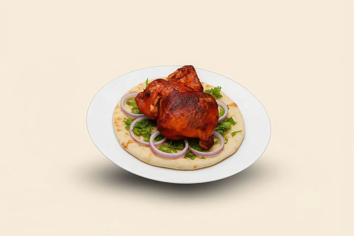 Plain Grilled Chicken - Quarter Of Chicken