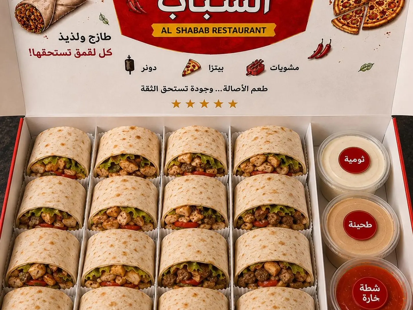 سندويشات مشكله
