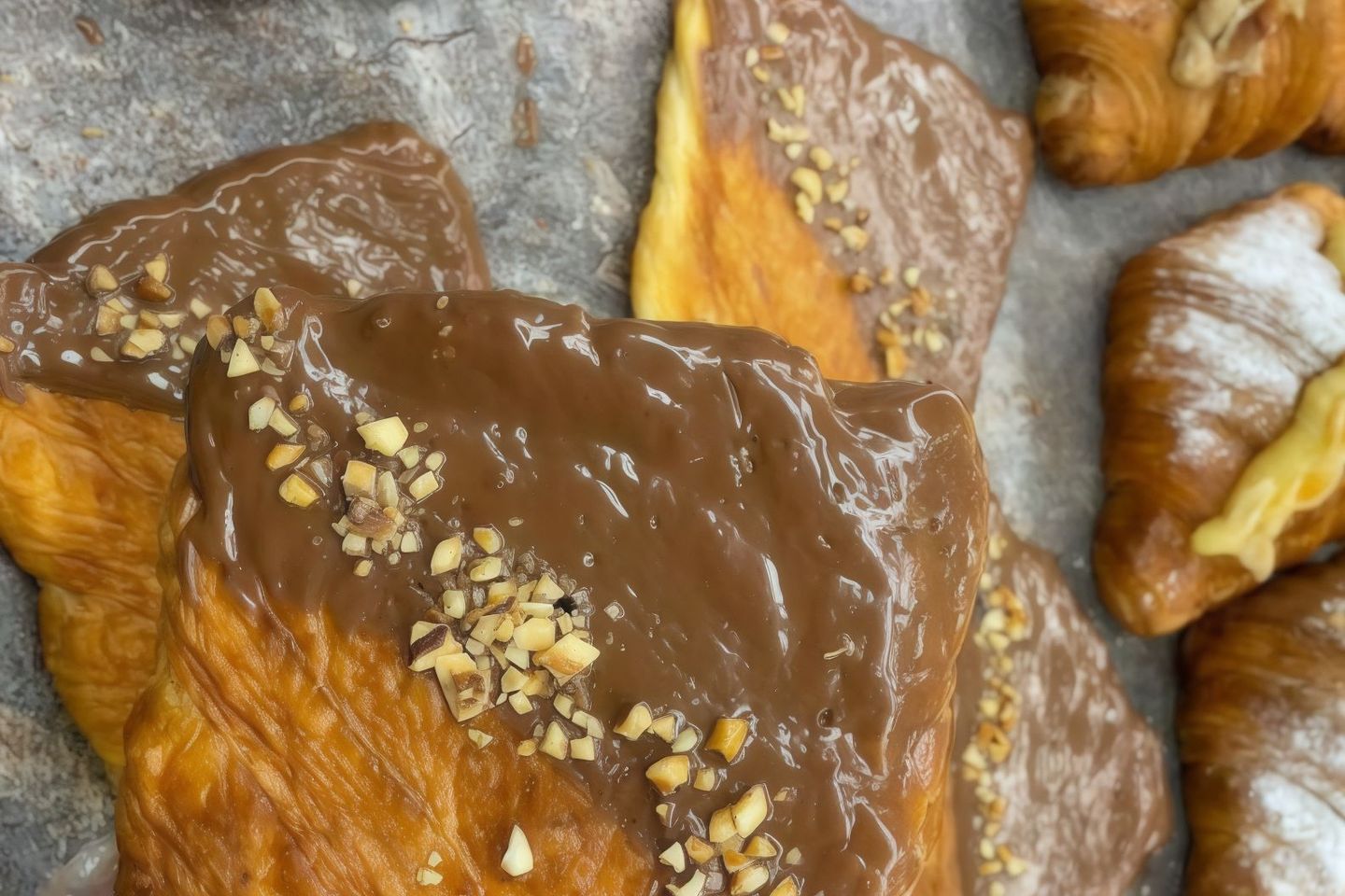 Chocolate Flat Croissant