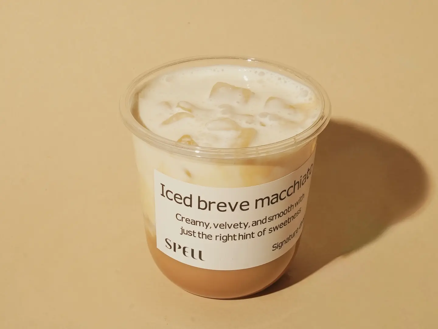 Iced Breve Macchiato