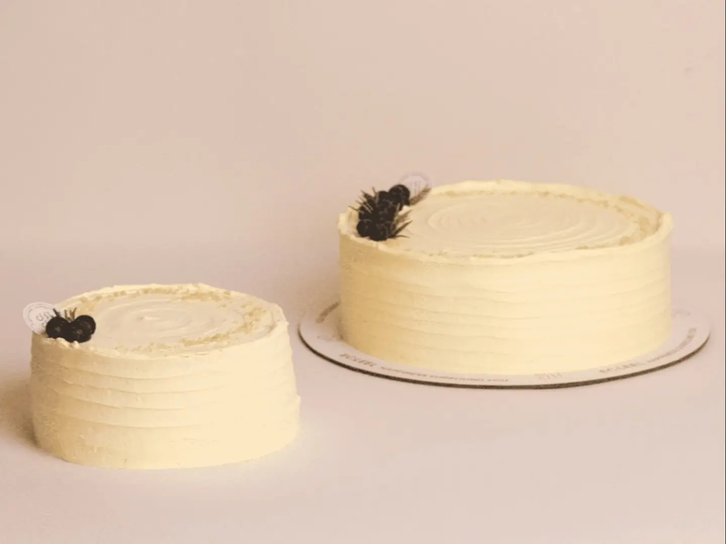 كيكة الليمون والتوت