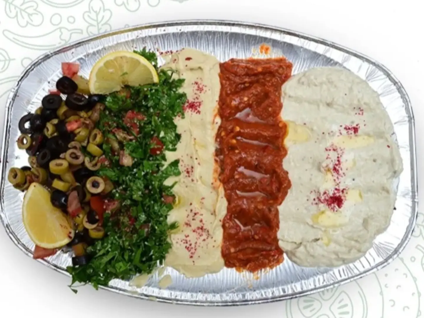 Large Muqabelat Dish