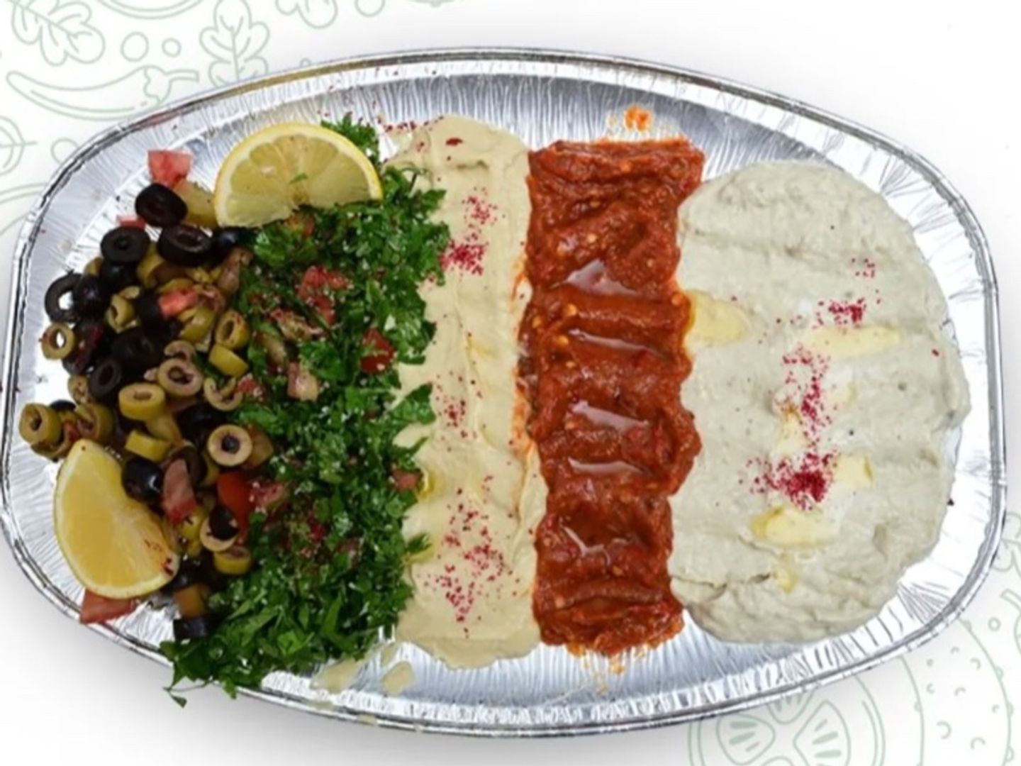صحن مقبلات صغير