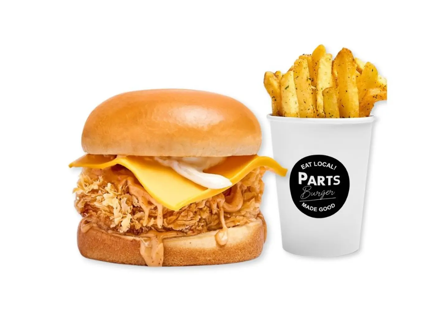 Crispy Chicken. French Fries.